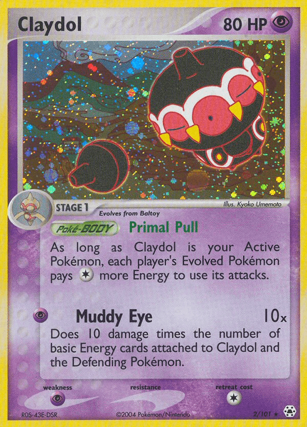 Claydol Hidden Legends card