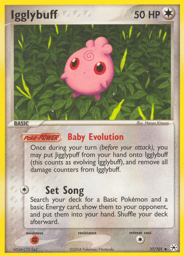 Igglybuff Hidden Legends card