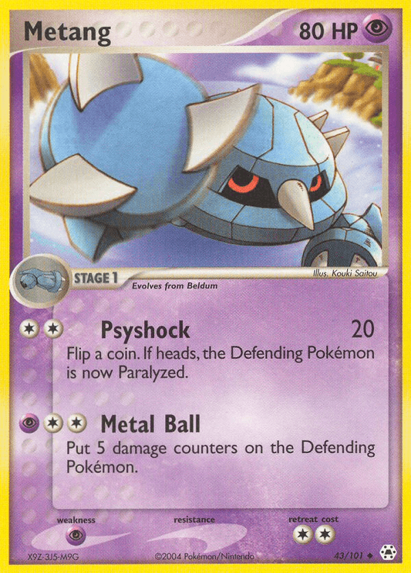 Metang Hidden Legends card