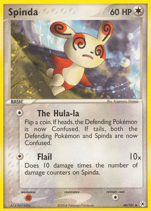 Spinda Hidden Legends card