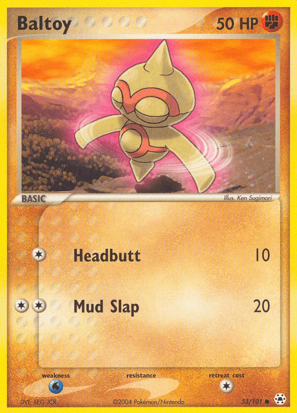 Baltoy Hidden Legends card