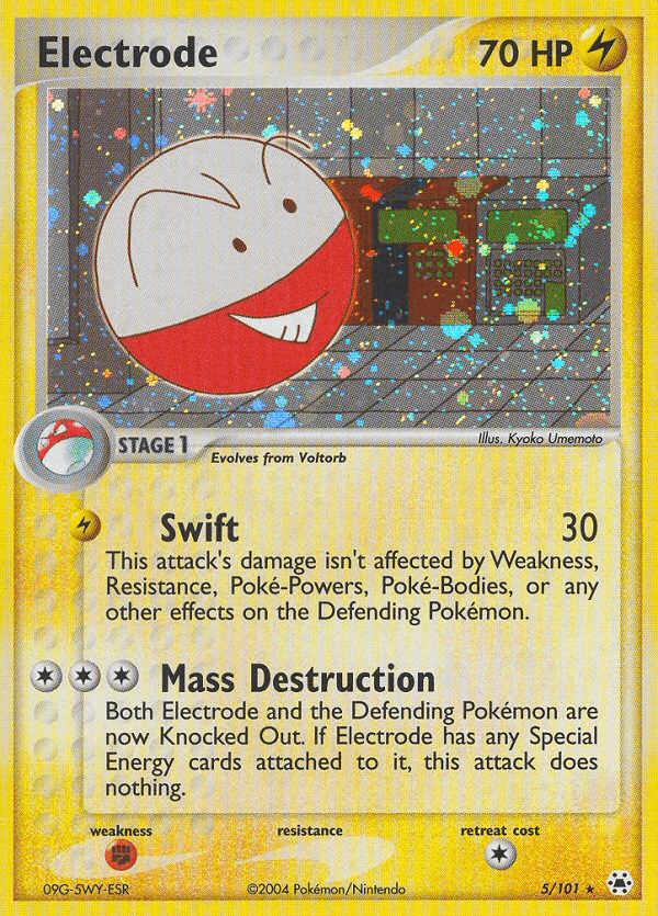 Electrode Hidden Legends card