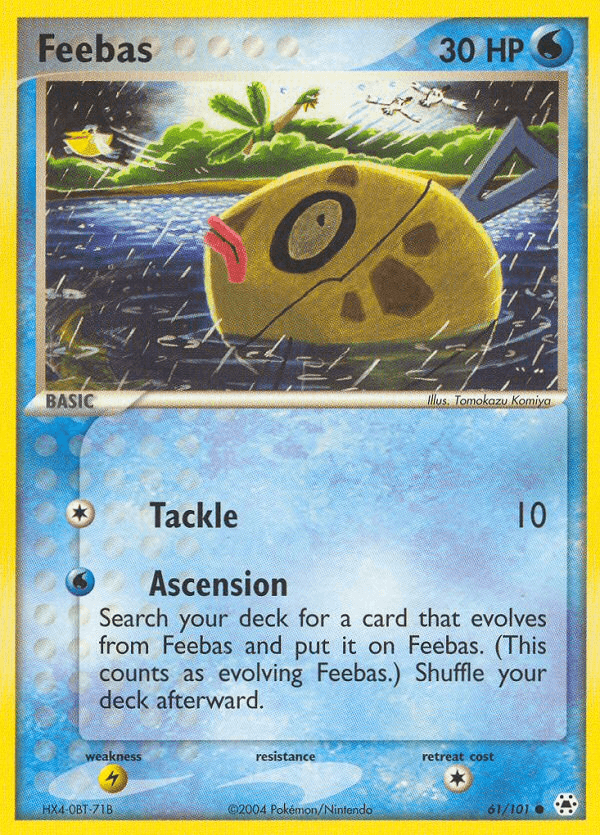 Feebas Hidden Legends card