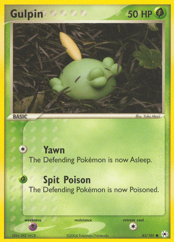 Gulpin Hidden Legends card