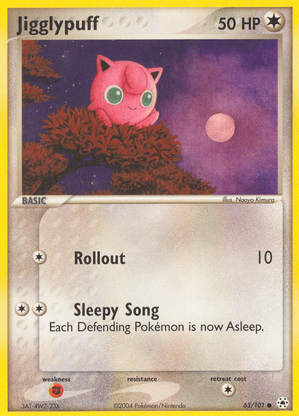 Jigglypuff Hidden Legends card