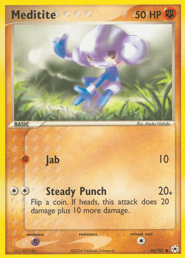 Meditite Hidden Legends card