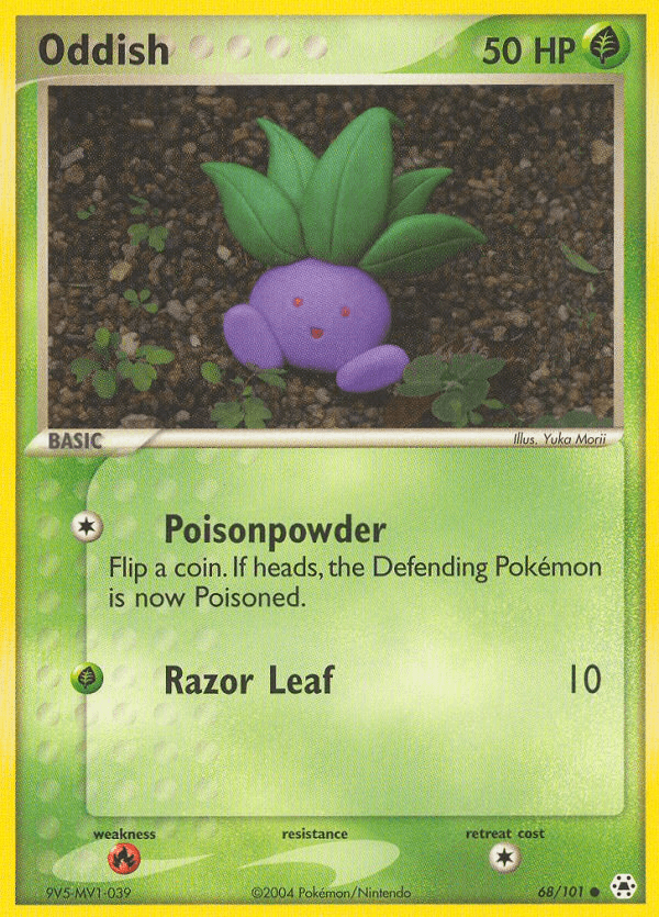 Oddish Hidden Legends card