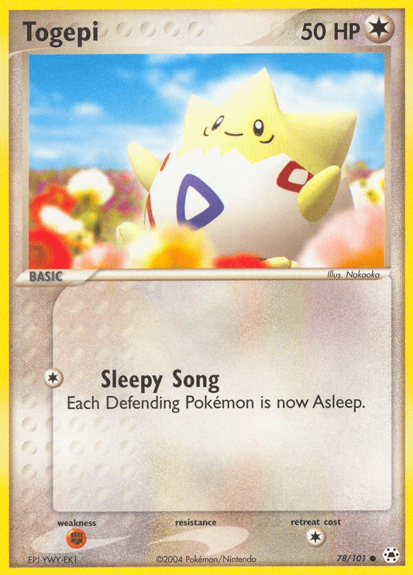 Togepi Hidden Legends card