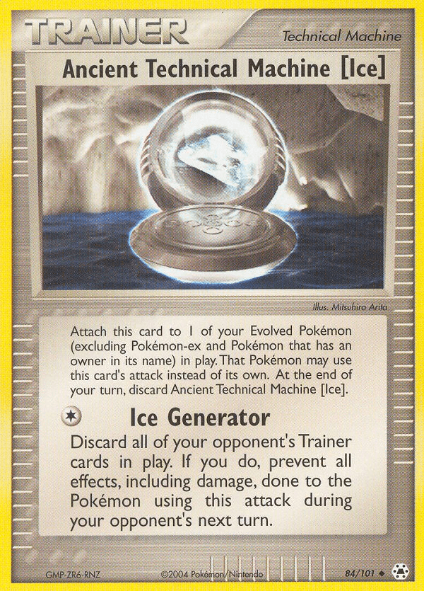 Ancient Technical Machine [Ice] Hidden Legends card