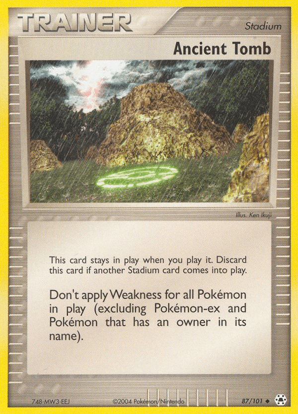 Ancient Tomb Hidden Legends card