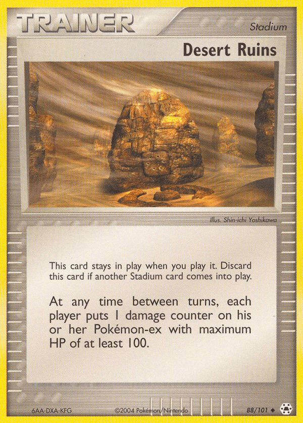 Desert Ruins Hidden Legends card