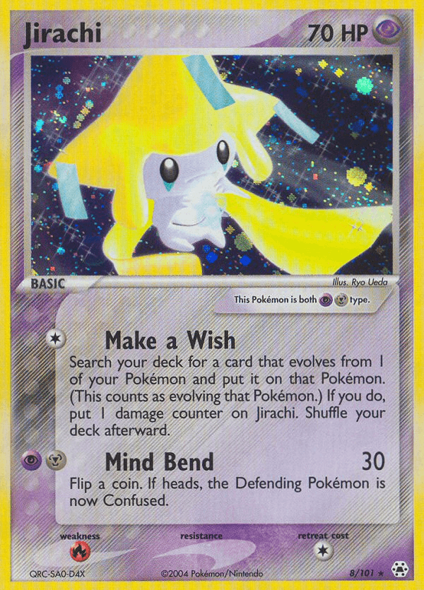 Jirachi Hidden Legends card