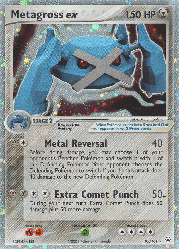 Metagross ex Hidden Legends card