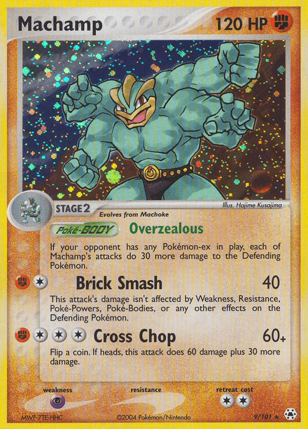 Machamp Hidden Legends card