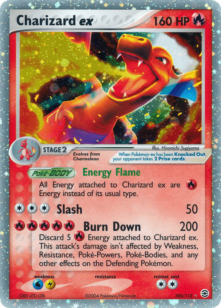 Charizard ex FireRed & LeafGreen card