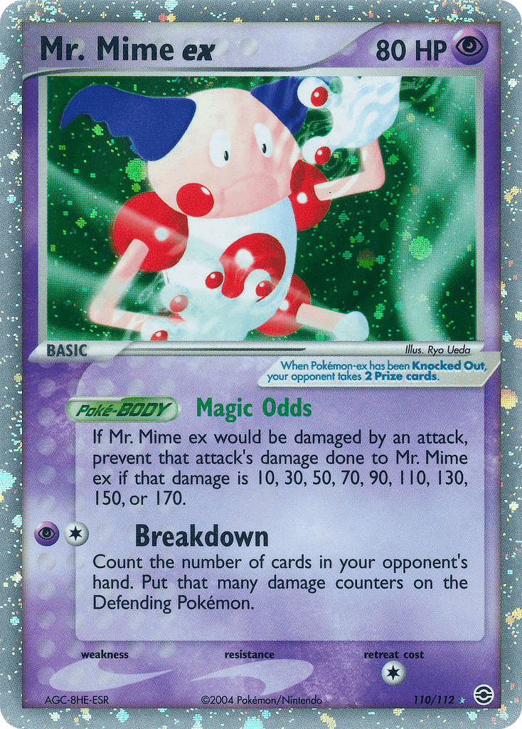 Mr. Mime ex FireRed & LeafGreen card