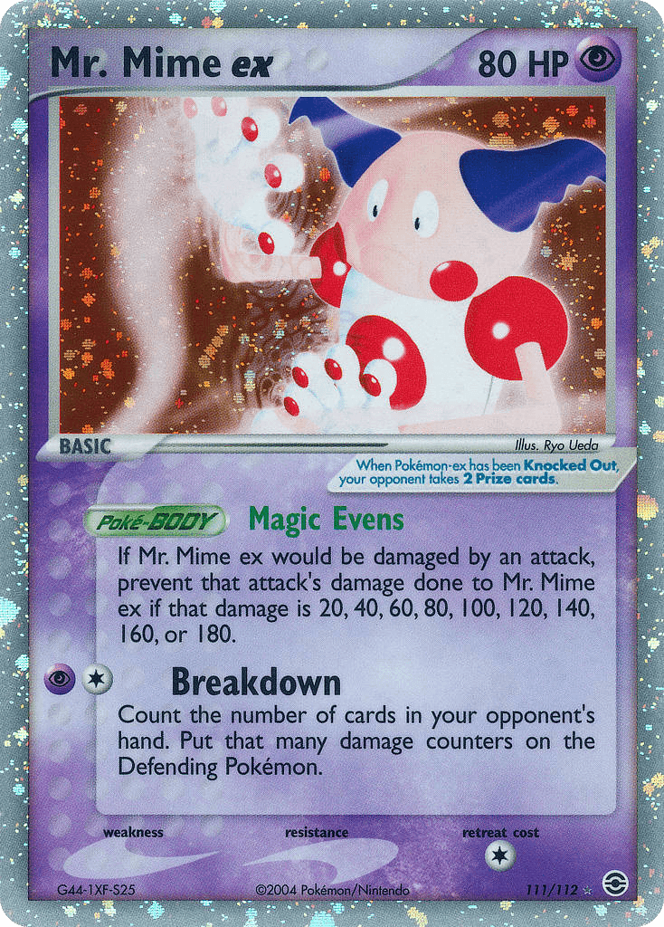 Mr. Mime ex FireRed & LeafGreen card