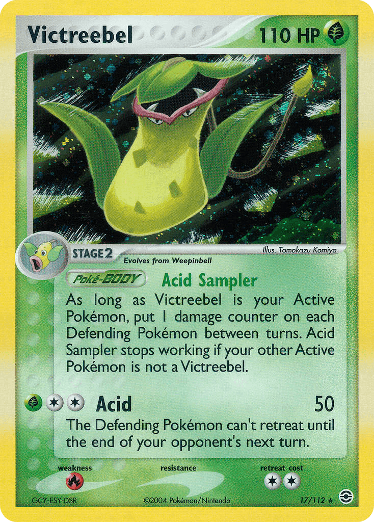 Victreebel FireRed & LeafGreen card