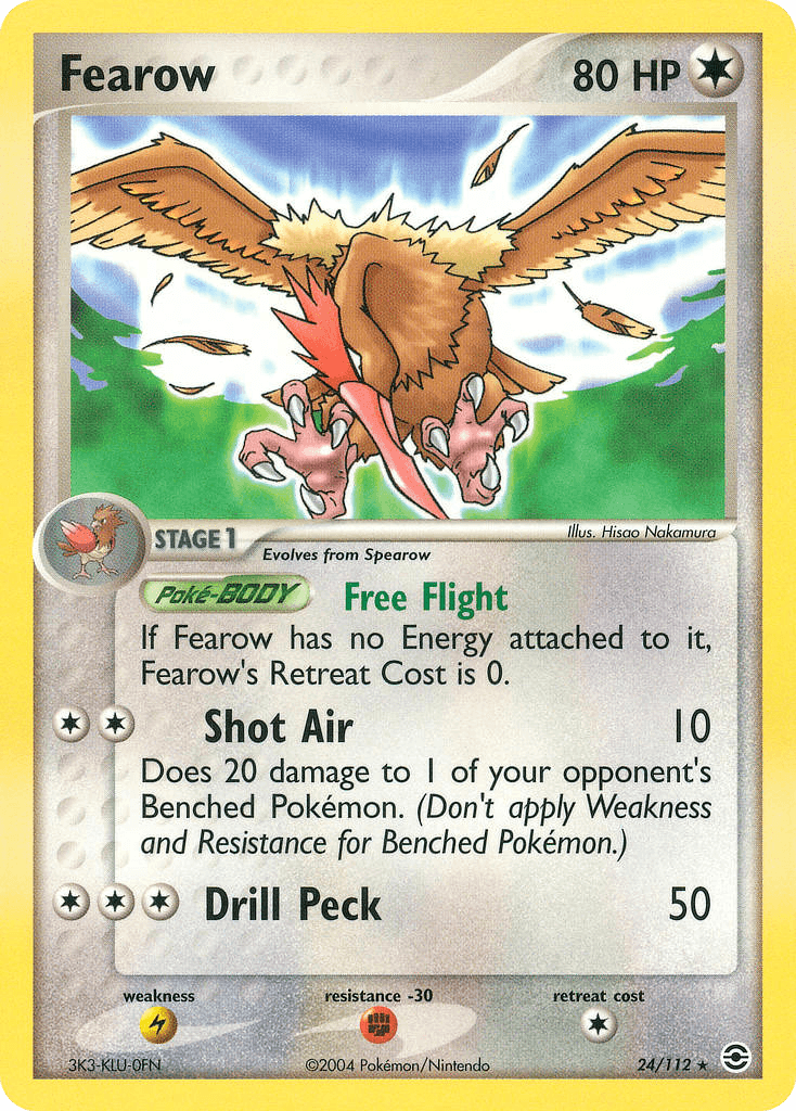 Fearow FireRed & LeafGreen card