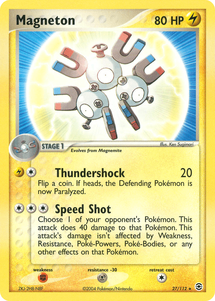 Magneton FireRed & LeafGreen card