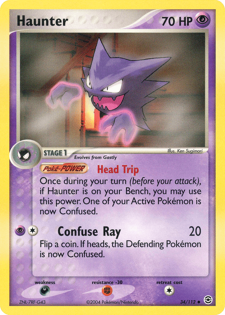 Haunter FireRed & LeafGreen card