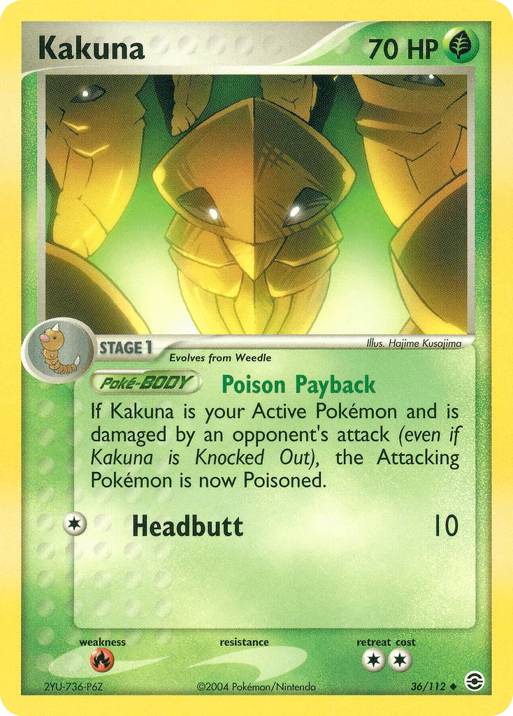 Kakuna FireRed & LeafGreen card