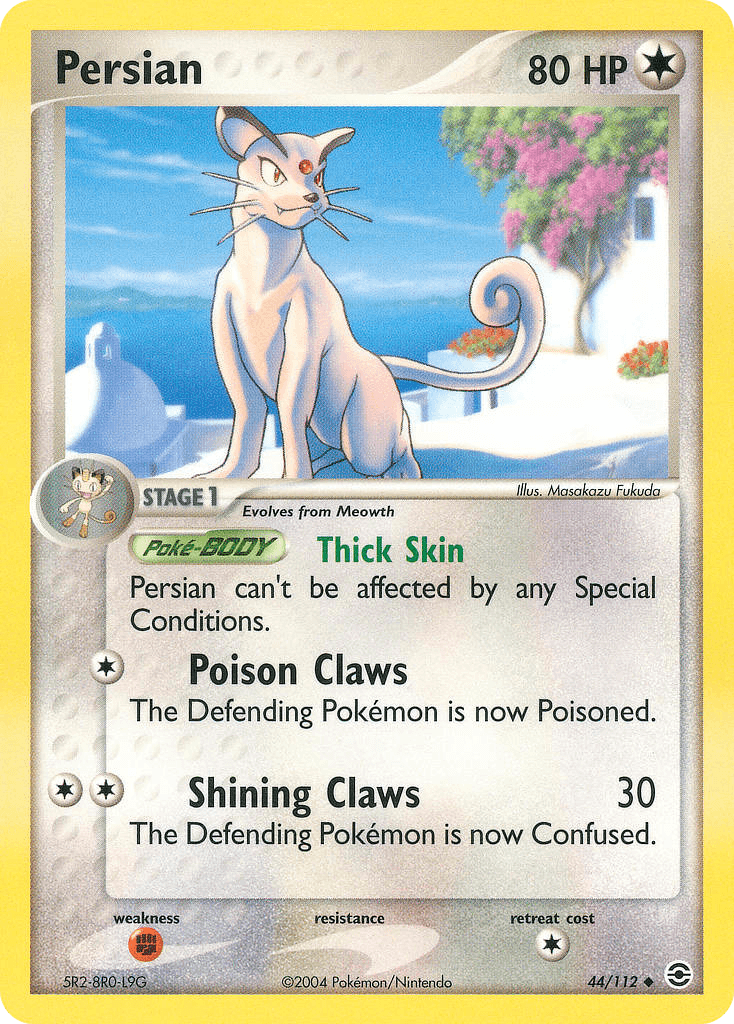 Persian FireRed & LeafGreen card