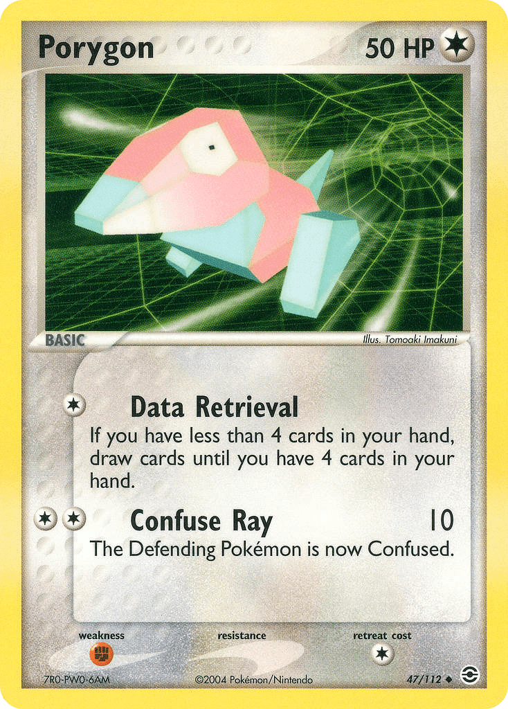 Porygon FireRed & LeafGreen card