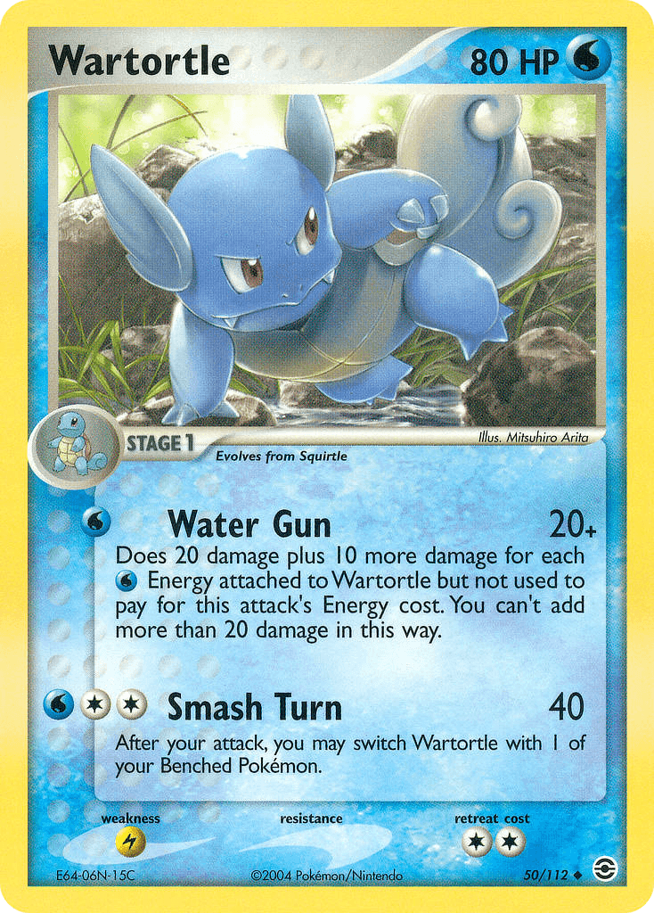 Wartortle 宝可梦 card