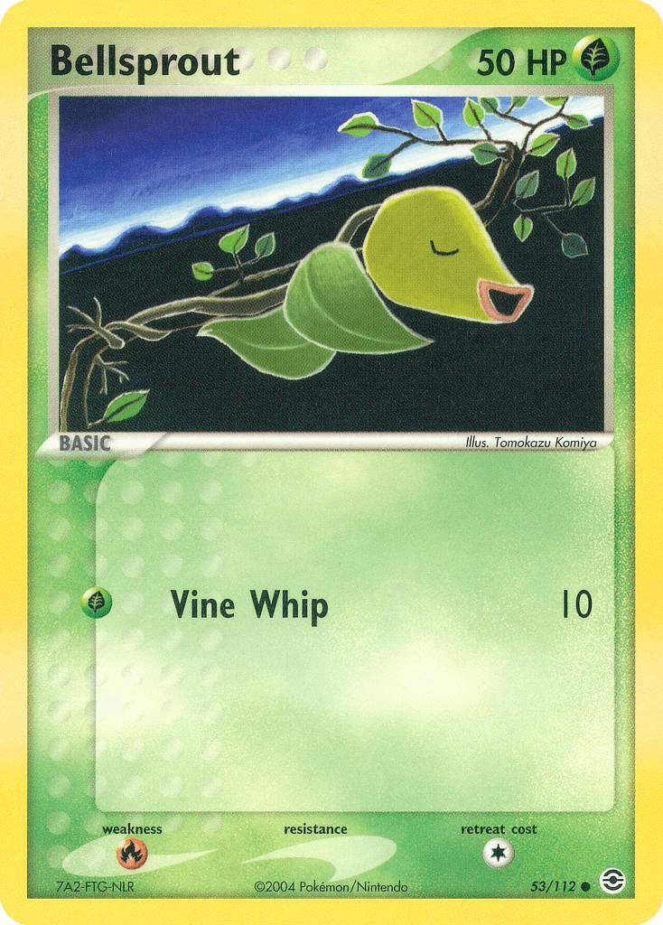 Bellsprout FireRed & LeafGreen card