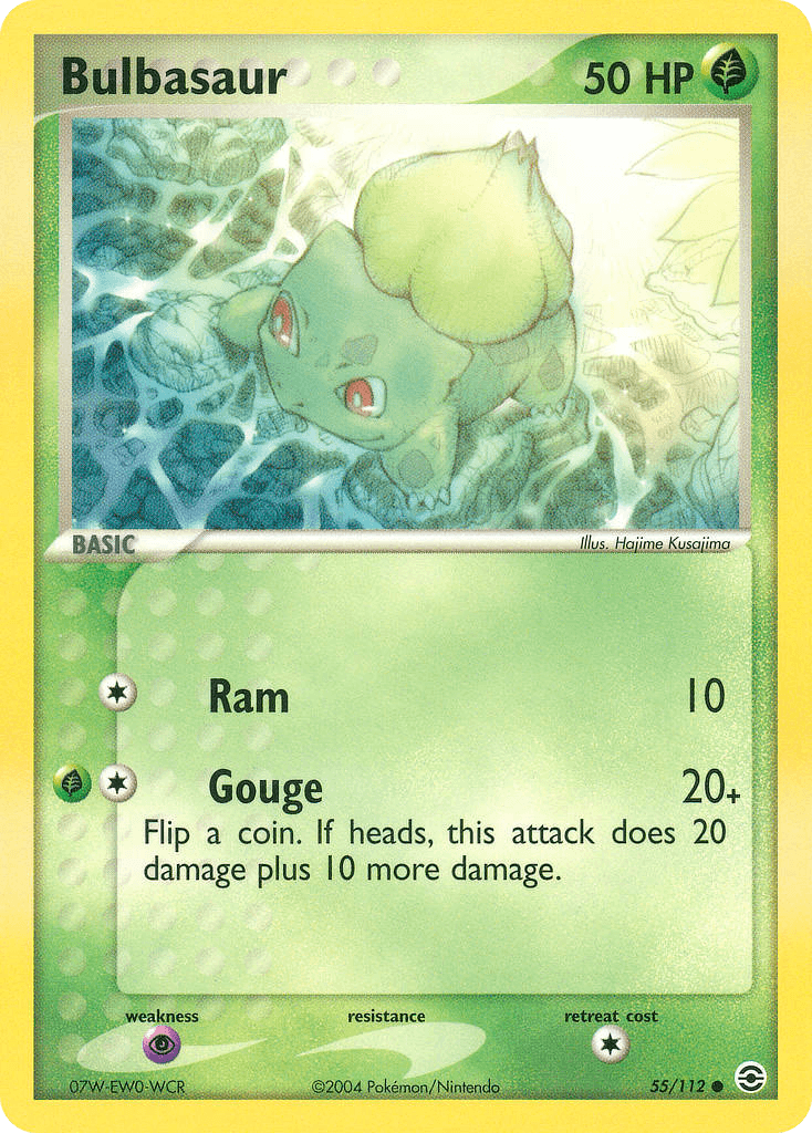 Bulbasaur FireRed & LeafGreen card