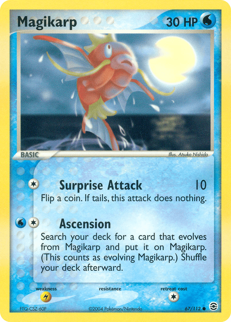 Magikarp FireRed & LeafGreen card