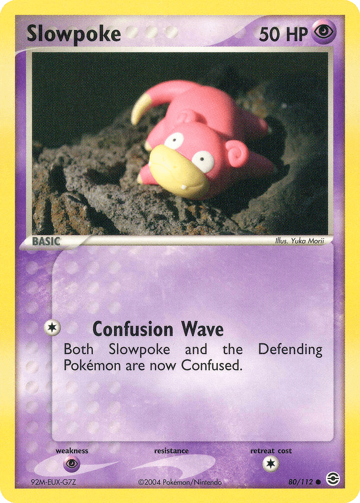 Slowpoke FireRed & LeafGreen card