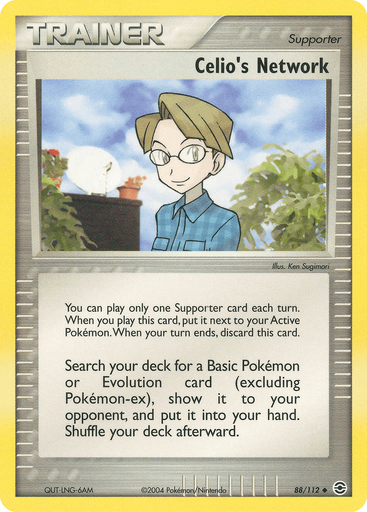 Celio's Network FireRed & LeafGreen card