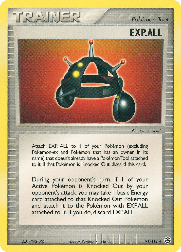 EXP.ALL FireRed & LeafGreen card
