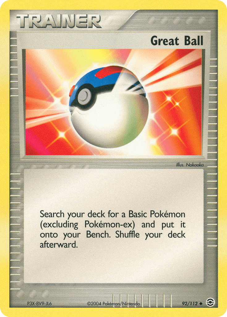 Great Ball FireRed & LeafGreen card