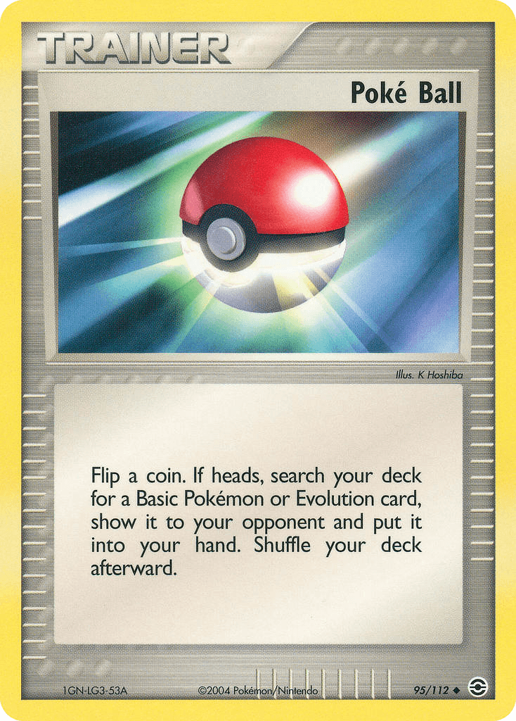 Poké Ball FireRed & LeafGreen card