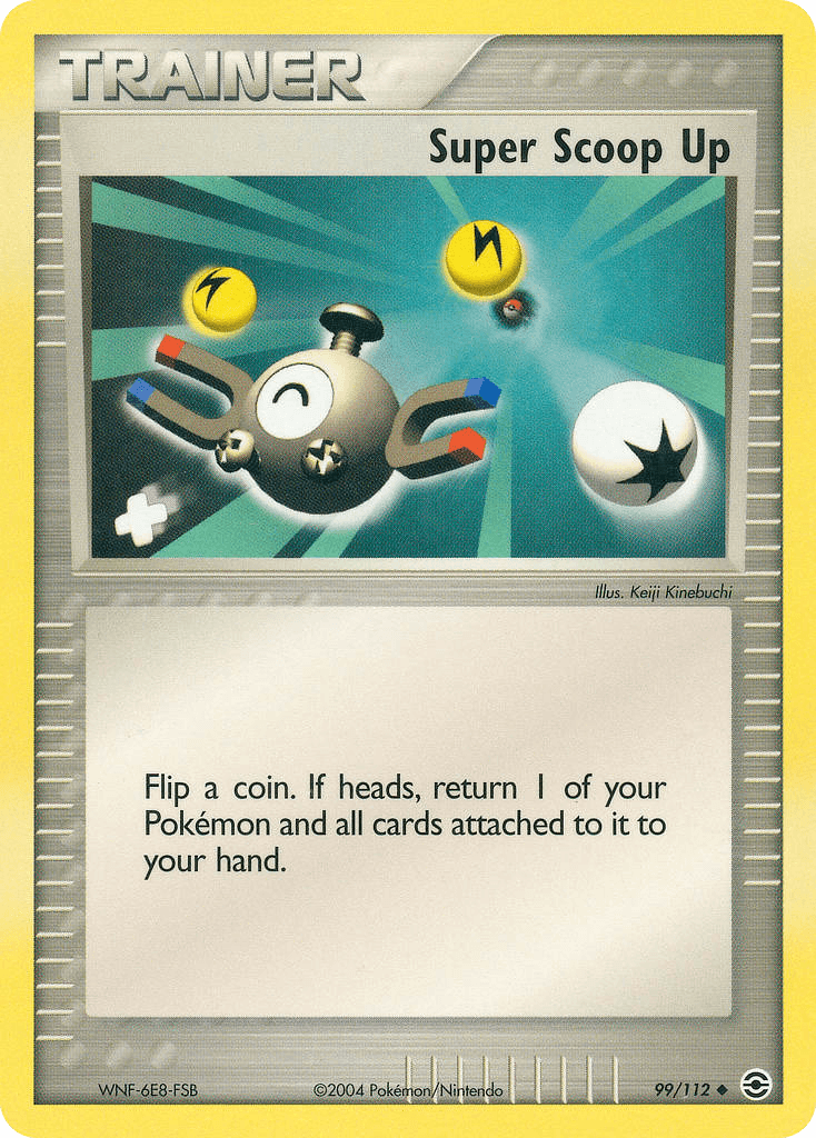 Super Scoop Up FireRed & LeafGreen card