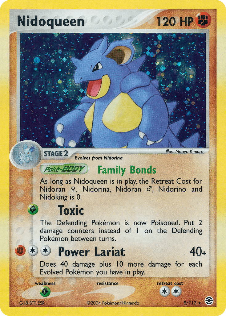 Nidoqueen FireRed & LeafGreen card
