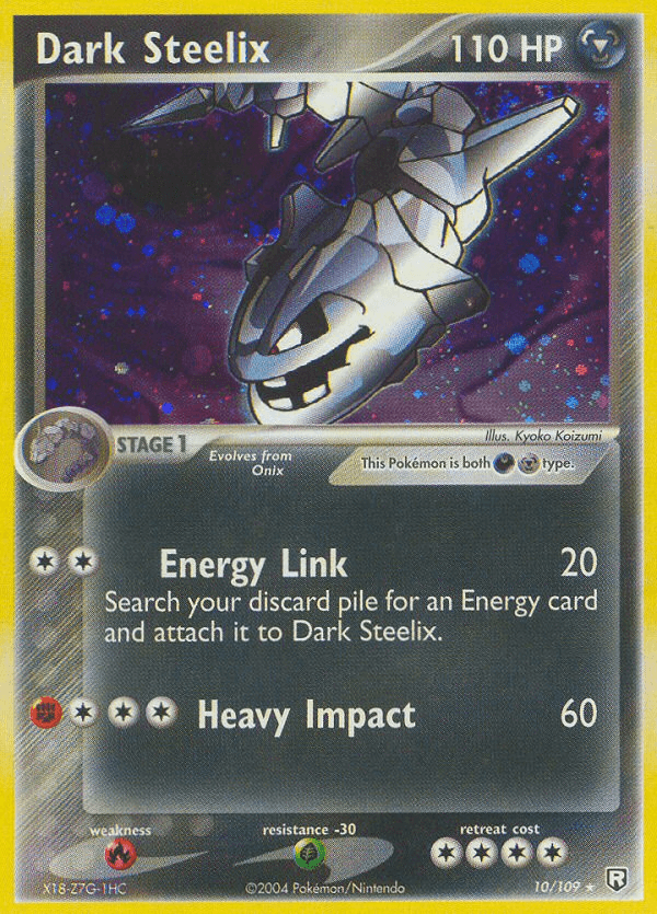 Dark Steelix Team Rocket Returns card