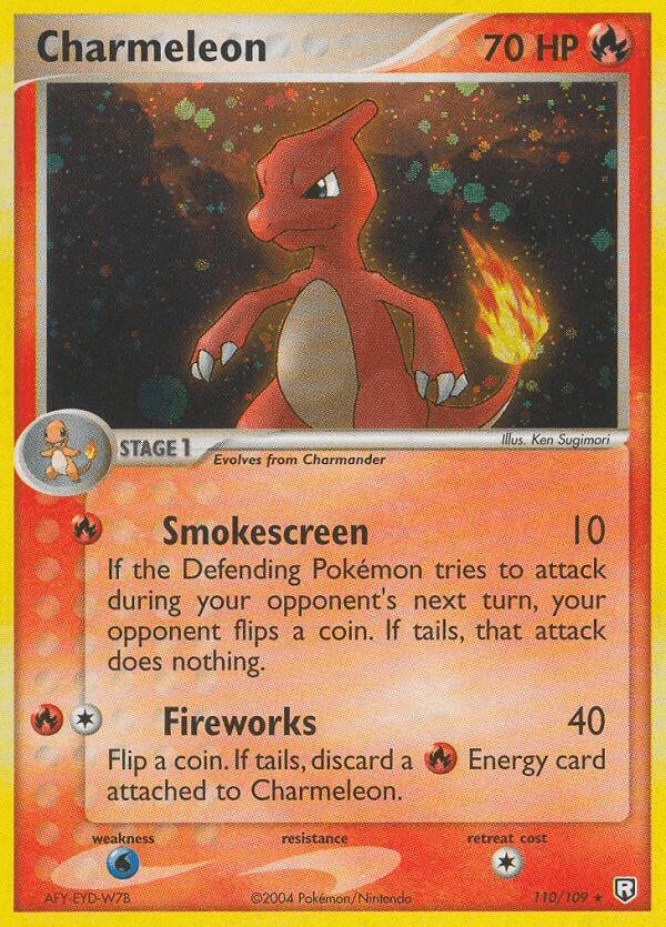 Charmeleon Team Rocket Returns card