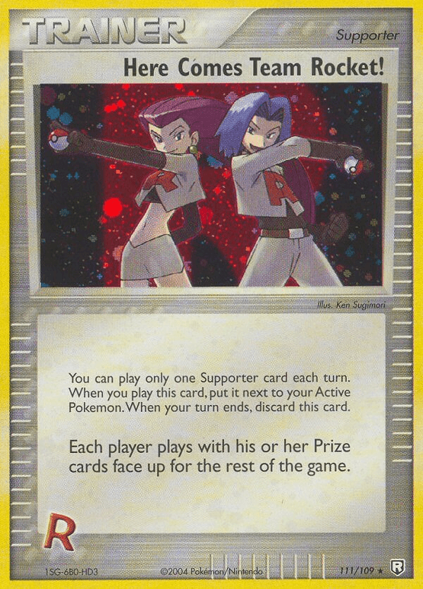 Here Comes Team Rocket! Team Rocket Returns card