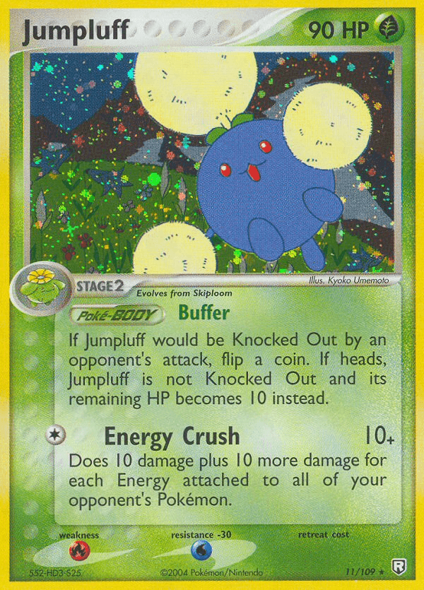 Jumpluff Team Rocket Returns card