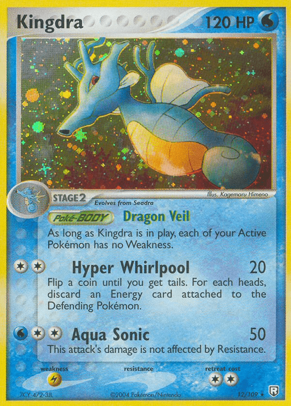 Kingdra Team Rocket Returns card