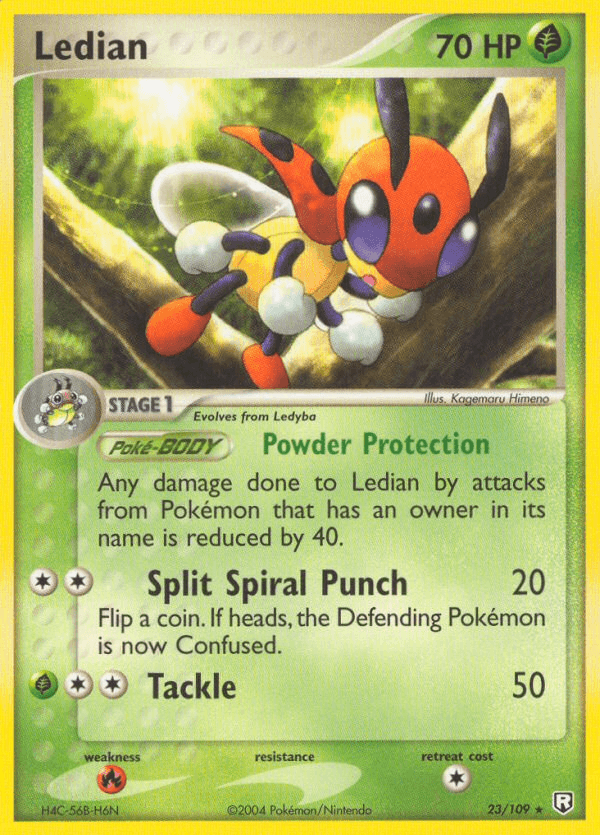Ledian Team Rocket Returns card