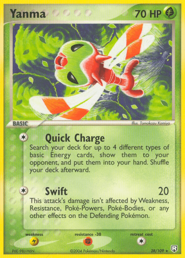 Yanma Team Rocket Returns card