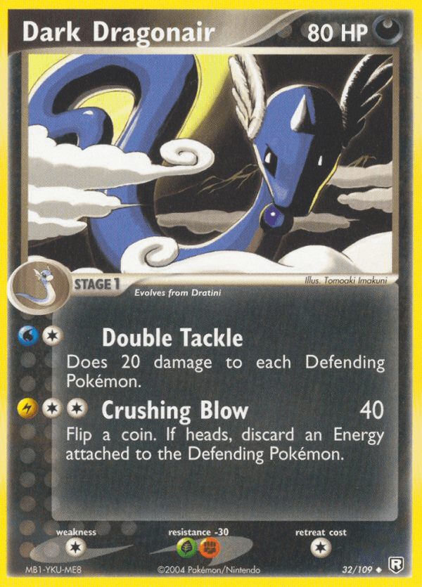 Dark Dragonair Team Rocket Returns card