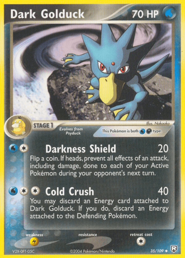 Dark Golduck Team Rocket Returns card
