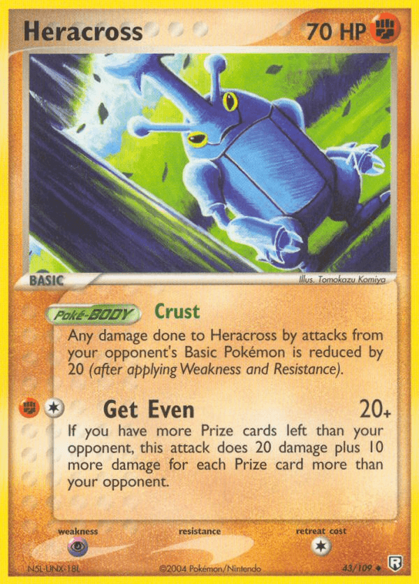 Heracross Team Rocket Returns card
