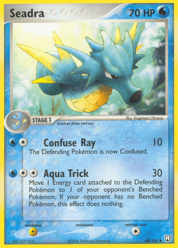 Seadra Team Rocket Returns card